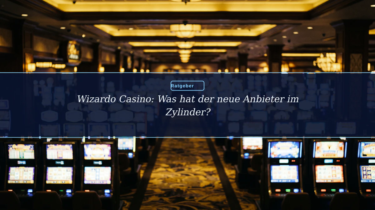 Wizardo Casino: Was hat der neue Anbieter im Zylinder?