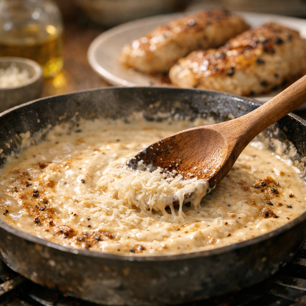 oven baked chicken with cream sauce ingredients