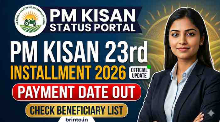 PM Kisan 23rd Installment 2026 — Payment Date, Status Check & Beneficiary List