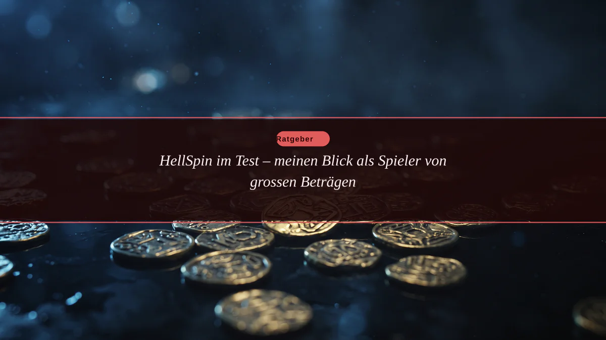 HellSpin im Test – meinen Blick als Spieler von grossen Beträgen