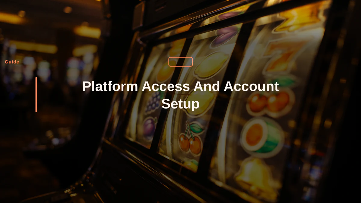 Platform Access And Account Setup