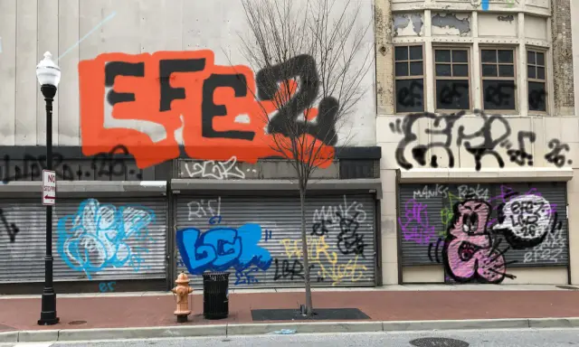 Graffiti artwork by Rickertos