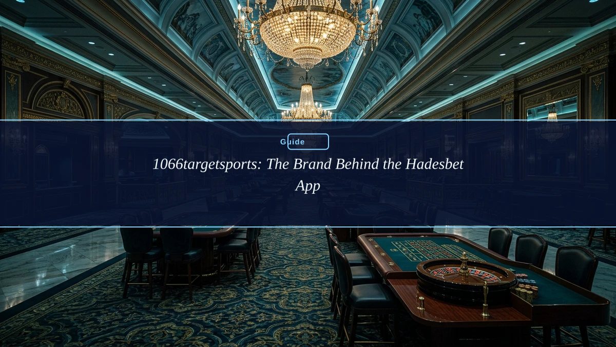1066targetsports: The Brand Behind the Hadesbet App