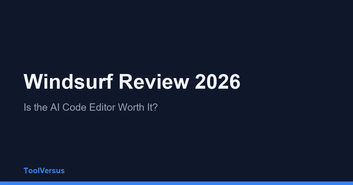 Windsurf Review 2026