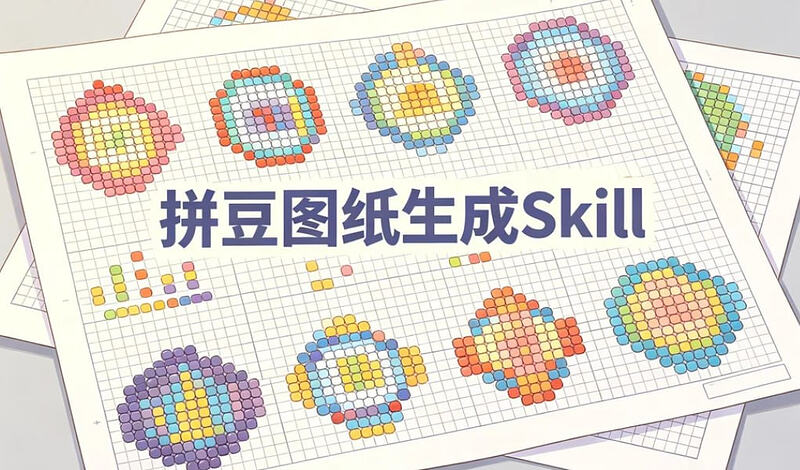 拼豆图纸生成 Skill，照片一键转拼豆图纸