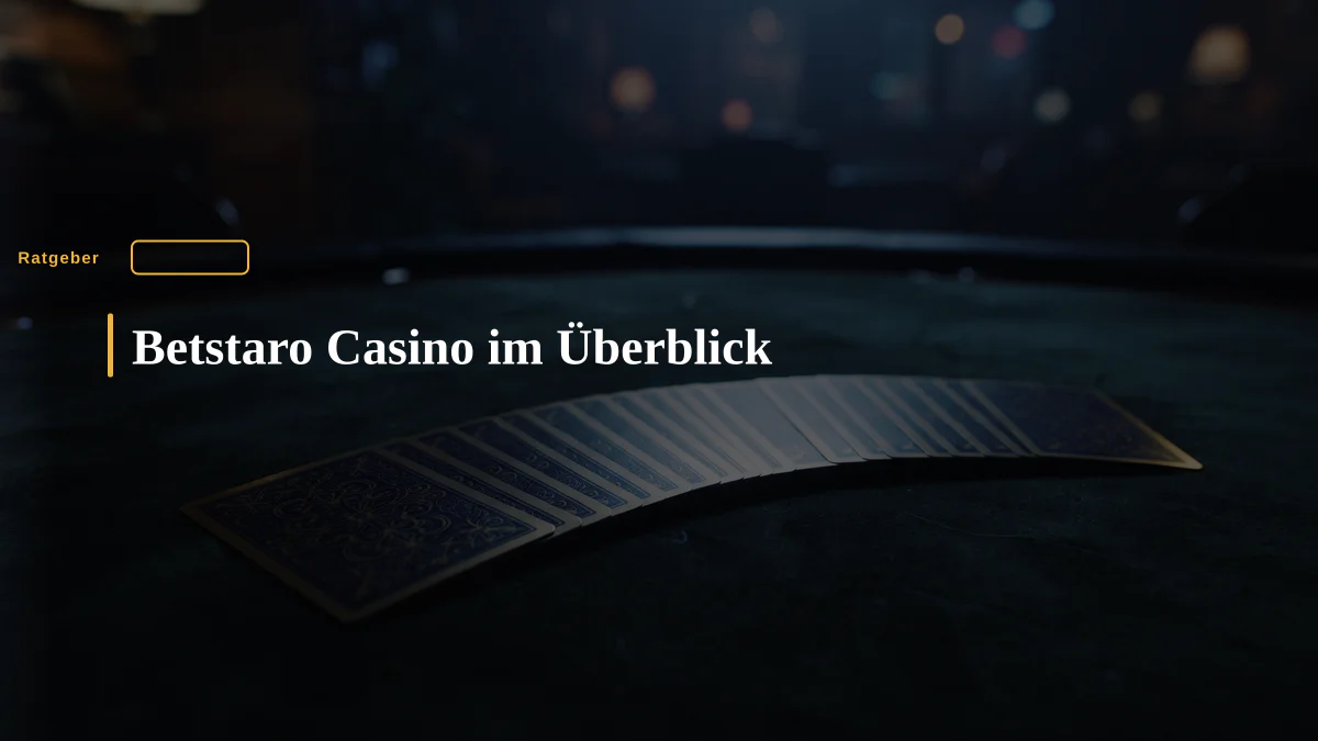 Betstaro Casino im Überblick