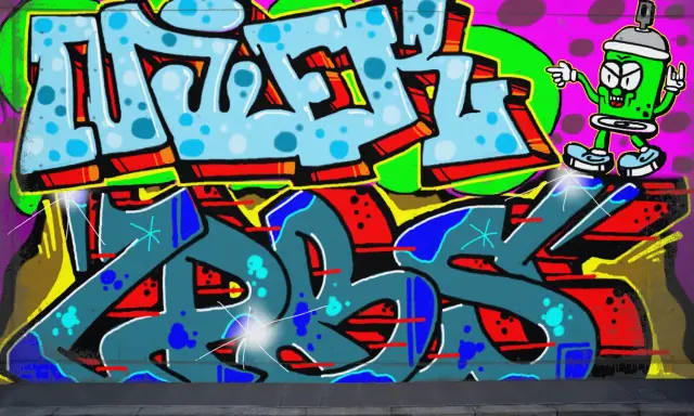 Graffiti artwork by Okeyss