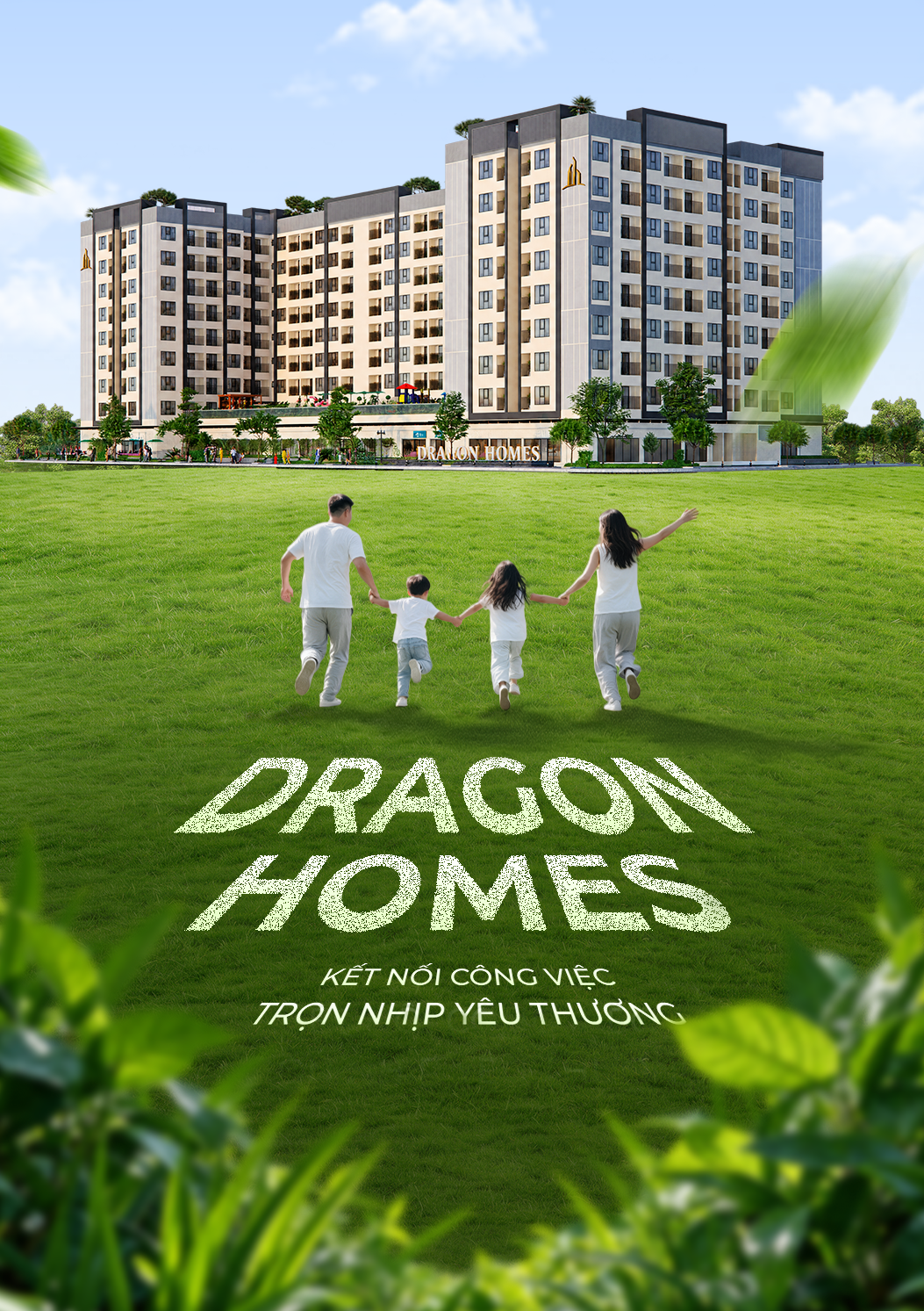 Không gian sống thực tế tại Dragon Homes