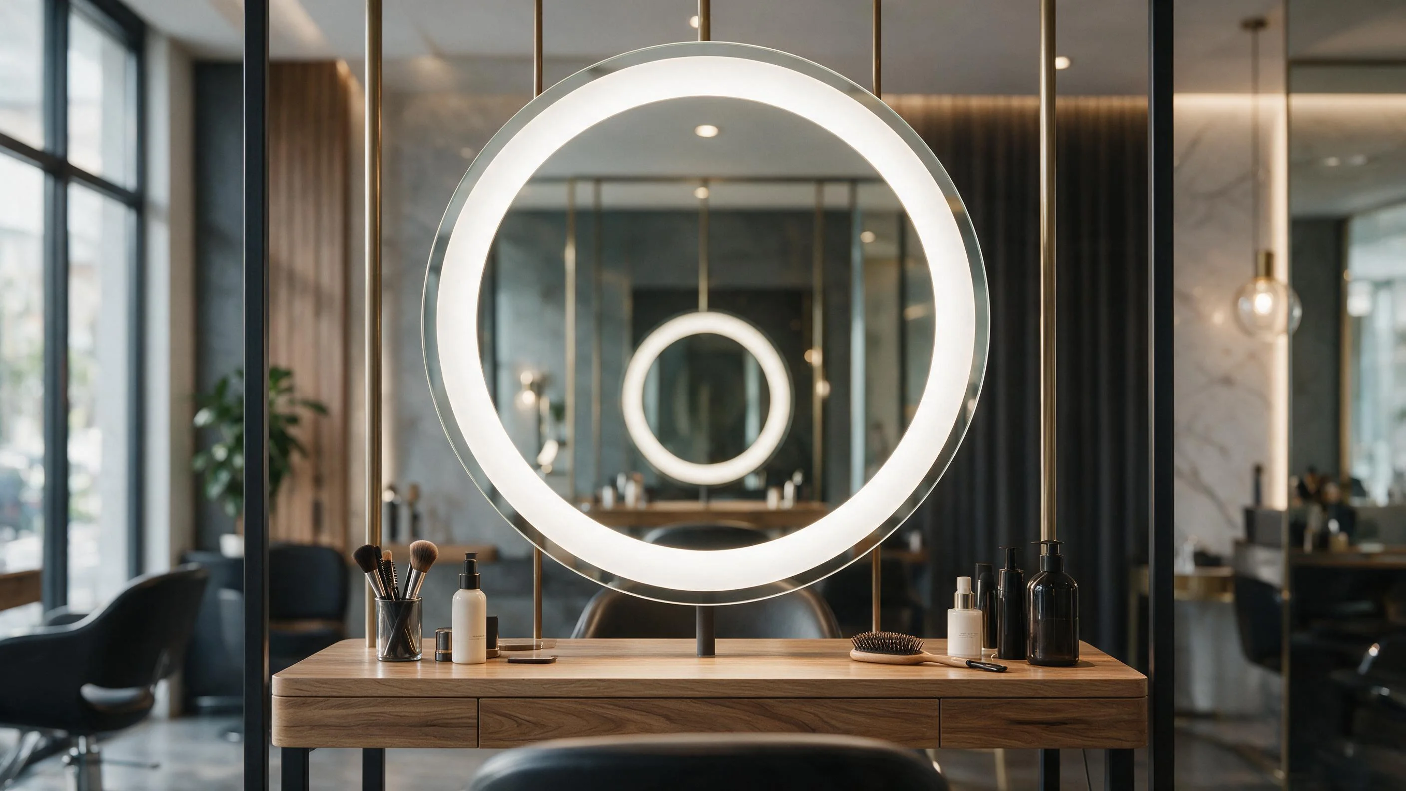 Oversized LED Backlit Mirrors