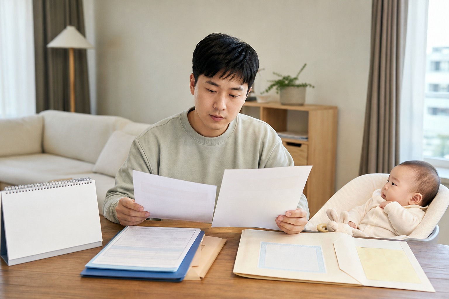 1년 거주 요건과 자녀 주민등록 요건이 다른 이유 내용을 설명하는 관련 이미지