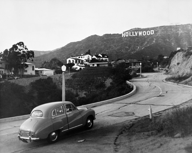 Hollywood Sign 1950s