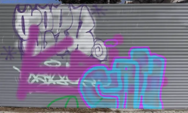 Graffiti artwork by cancer