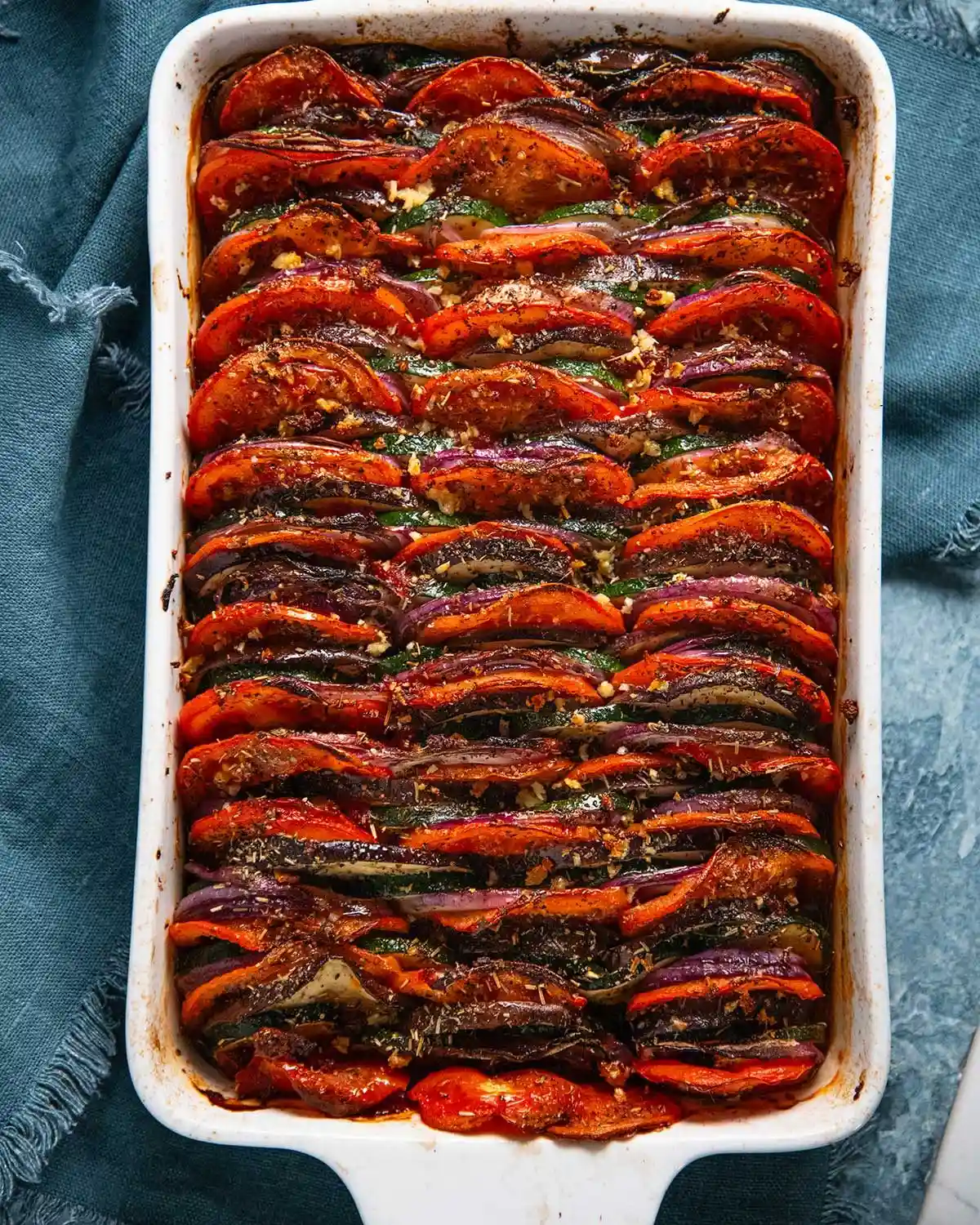 Colourful Vegetable Bake Wins Hearts