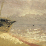 Море Серый день Мариуполь 1870 е