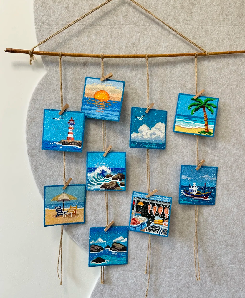 Custom Perler Bead Travel Art