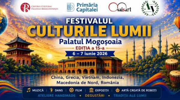 Diversitatea culturală la Palatul Mogoșoaia în weekendul 6-7 iunie