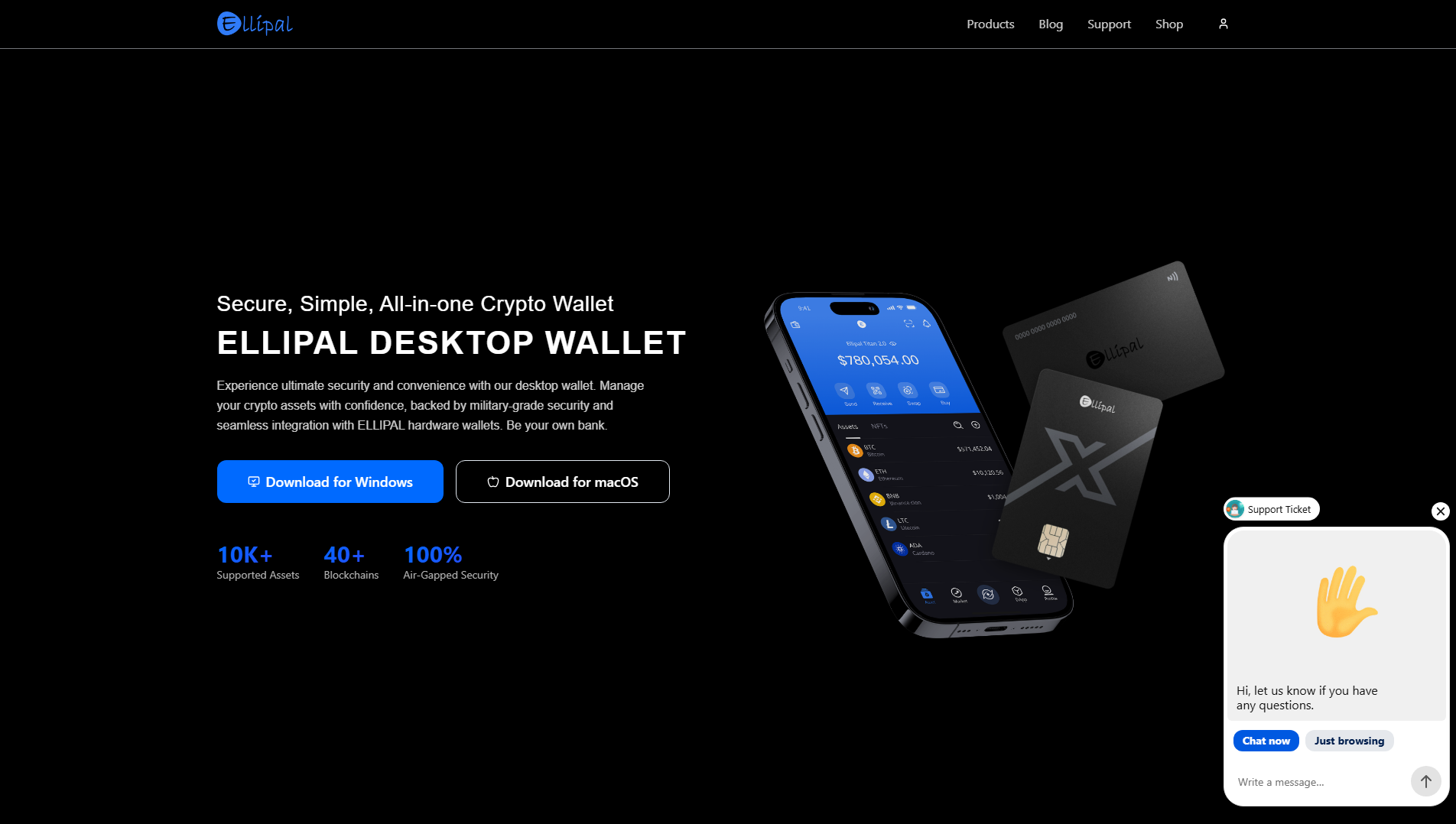 Stored capture of ellipaldesktopwallet.io