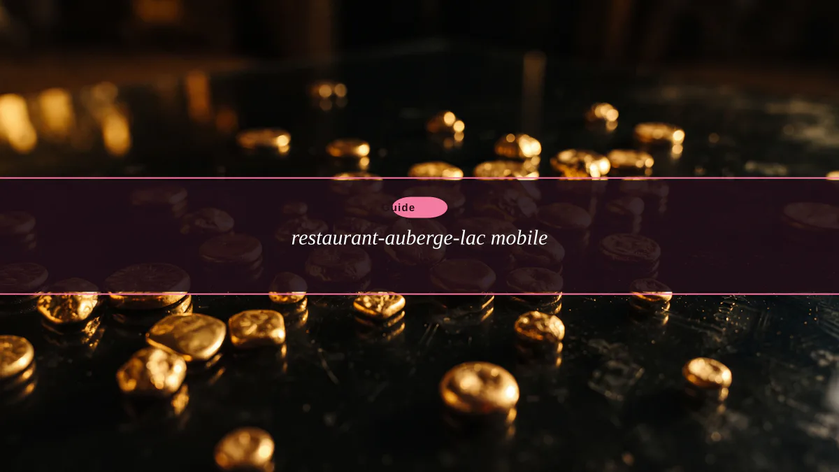 restaurant-auberge-lac mobile