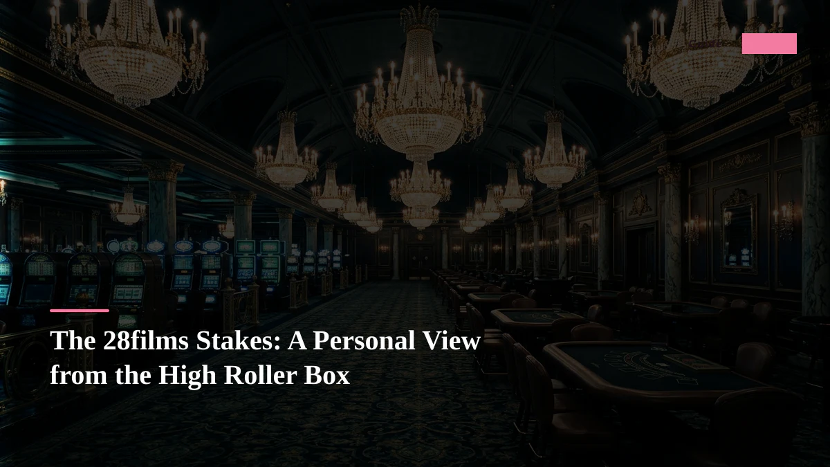The 28films Stakes: A Personal View from the High Roller Box