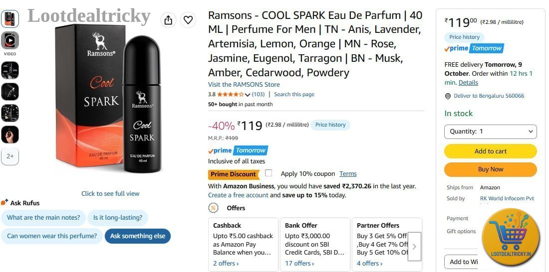 Ramsons Cool Spark – Just ₹119 | Loot Deal
