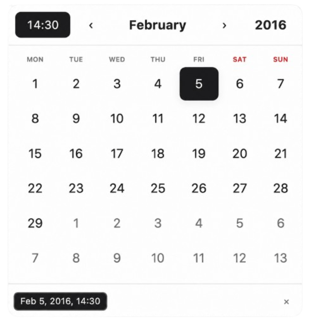 Calendar light