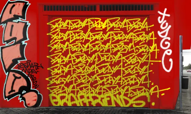 Graffiti artwork by senartolai