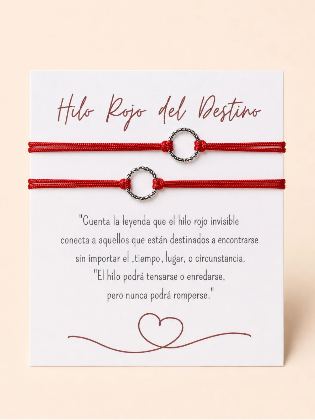 Pulseras Hilo Rojo
