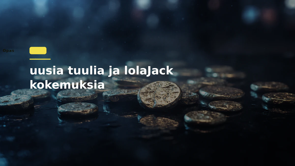 uusia tuulia ja lolaJack kokemuksia