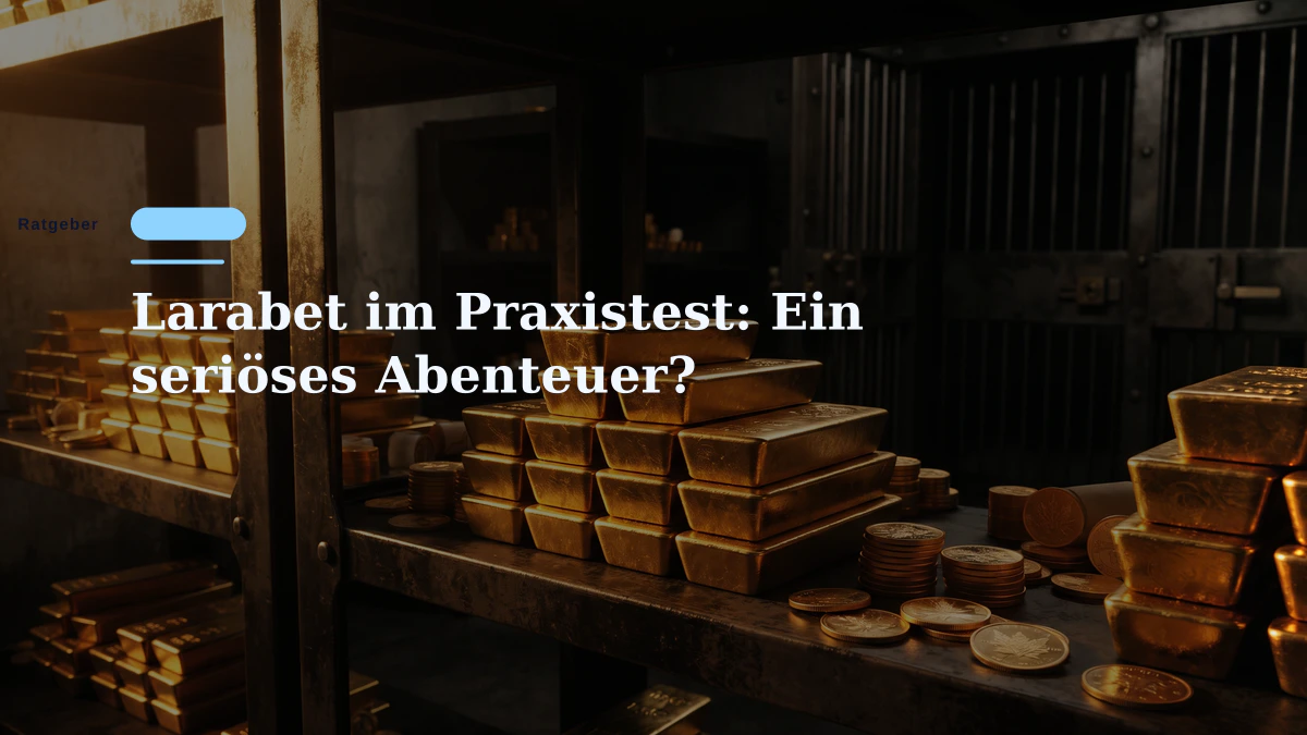Larabet im Praxistest: Ein seriöses Abenteuer?
