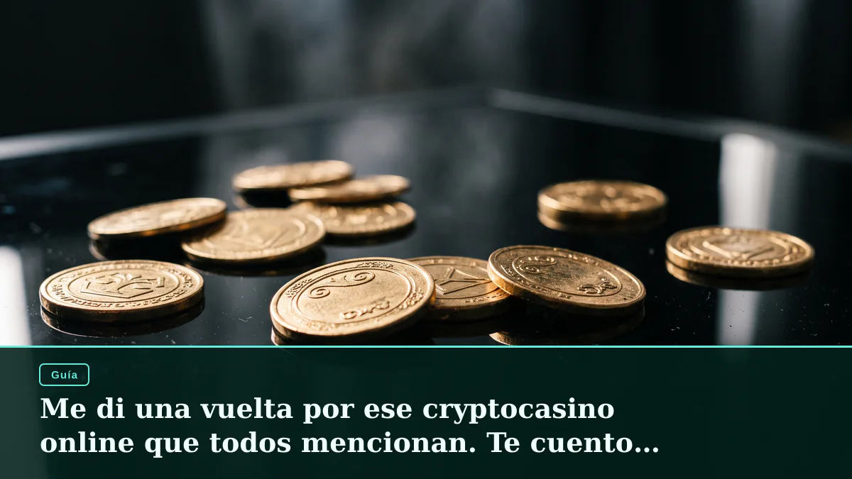 Me di una vuelta por ese cryptocasino online que todos mencionan. Te cuento cómo me fue