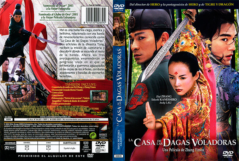 Dagas carat - La Casa De Las Dagas Voladoras [DVD9 Full] [Pal] [Esp/Chi] [5.1] [Sub:Esp/Ing] [2004] [Acción] [VS]