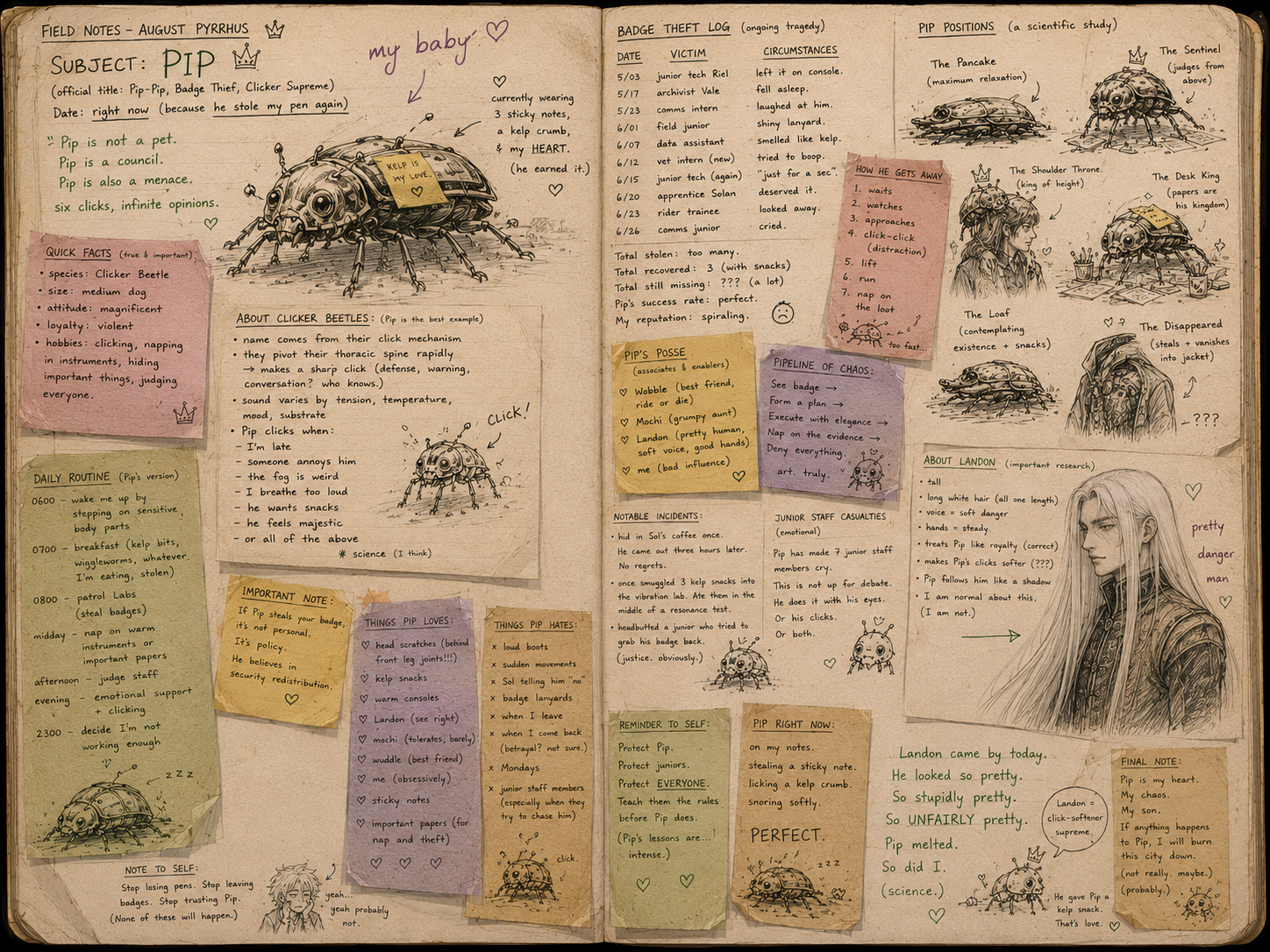 Auggie research note page 4