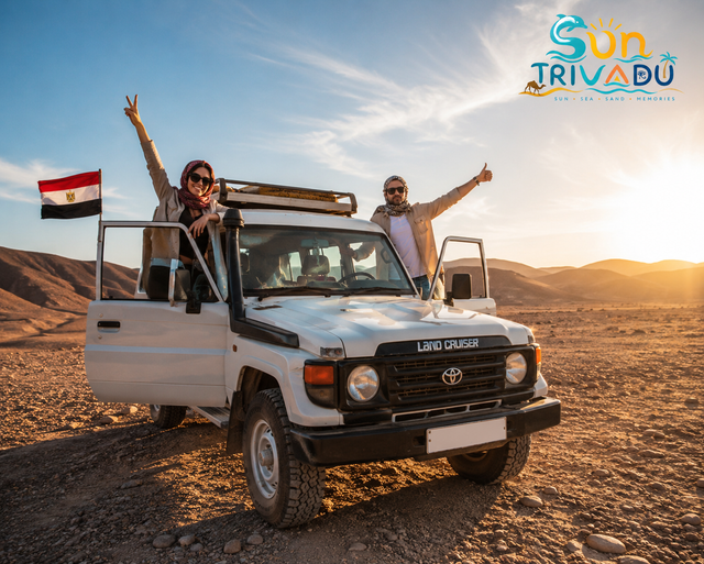 Super Safari w Hurghadzie - wspaniała przejażdżka na quadach po pustyni z Sun Trivadu