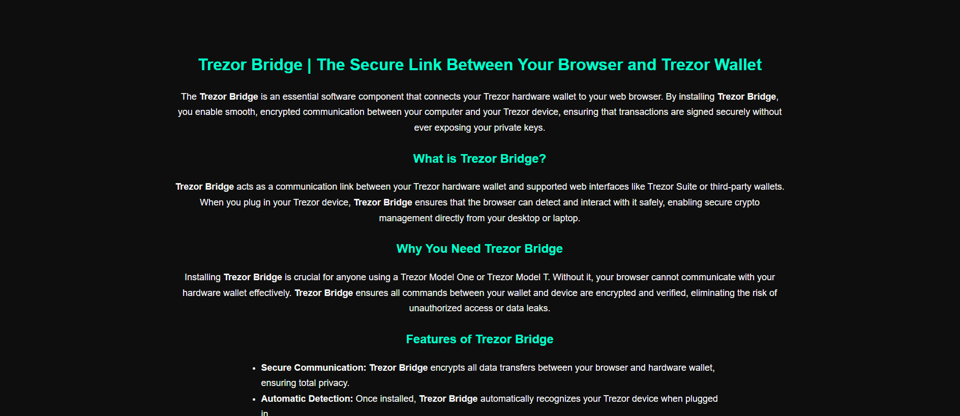 Stored capture of trzr-bridg-io.pages.dev