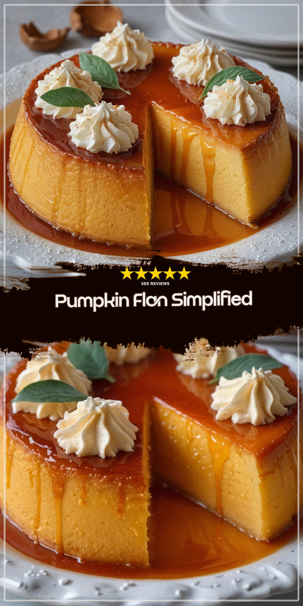 Pumpkin Flan Simplified