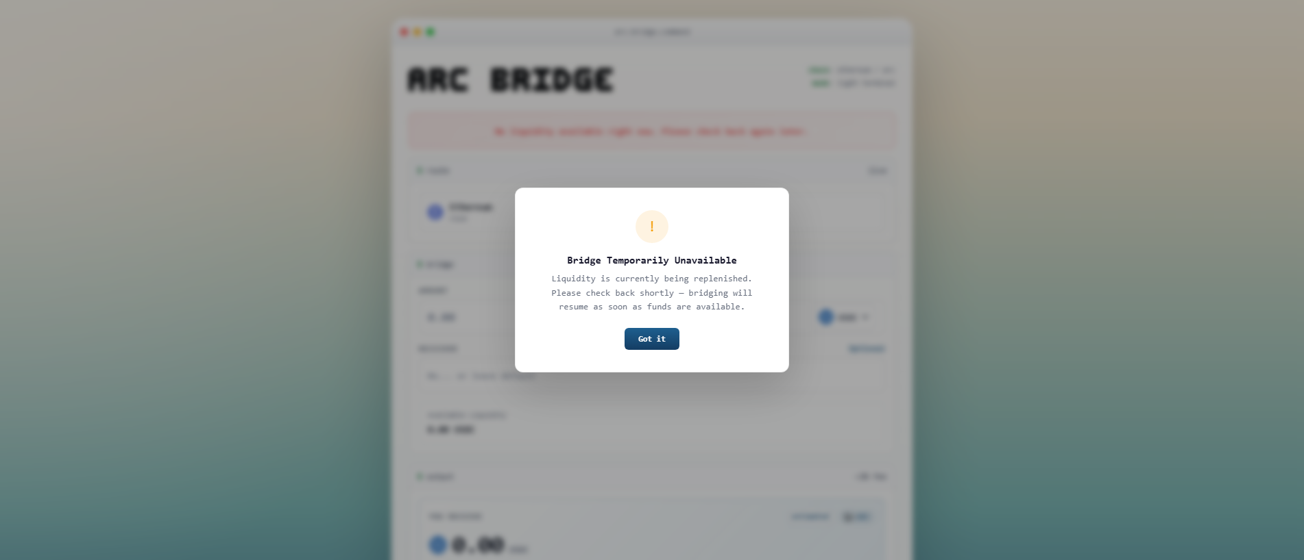 Screenshot of arcbridge-fun.pages.dev