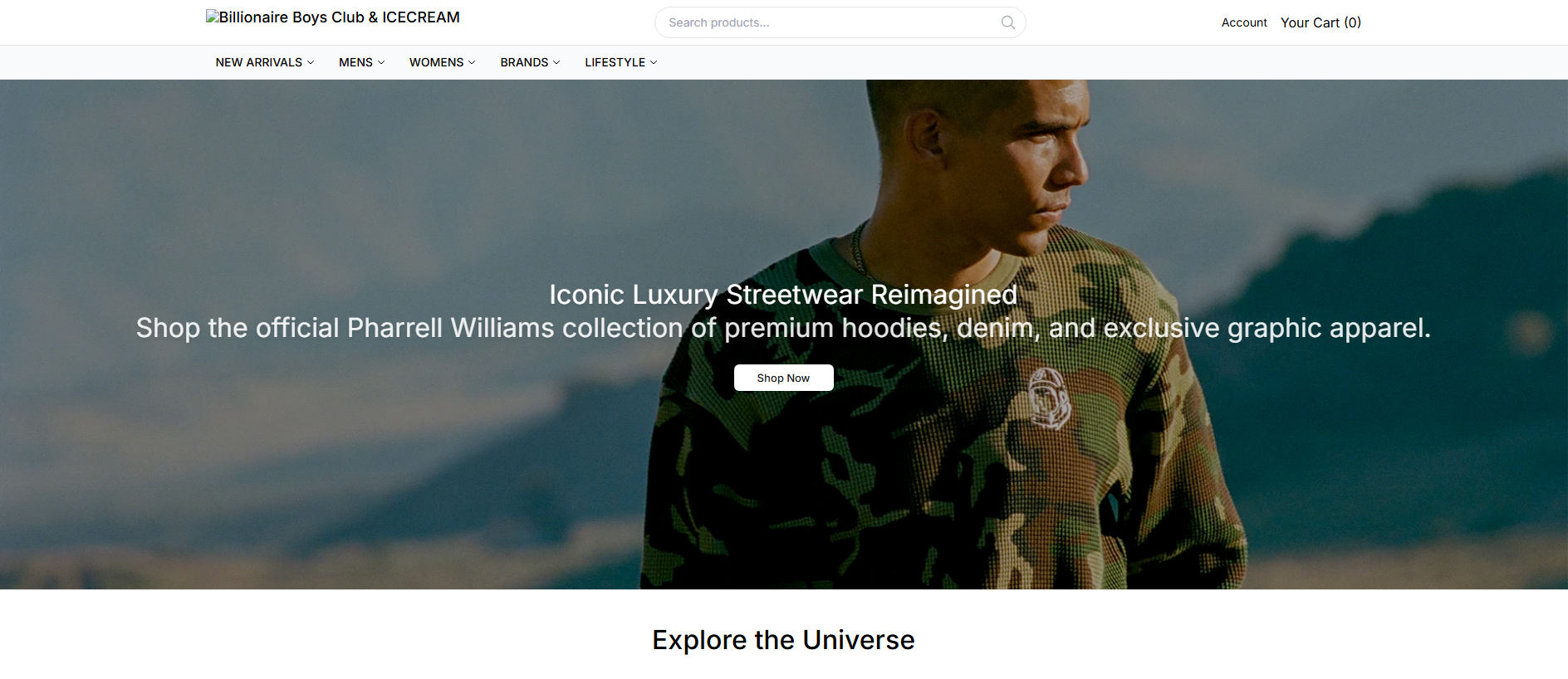 Primary capture · billionaireboysclubicecreamco.shop