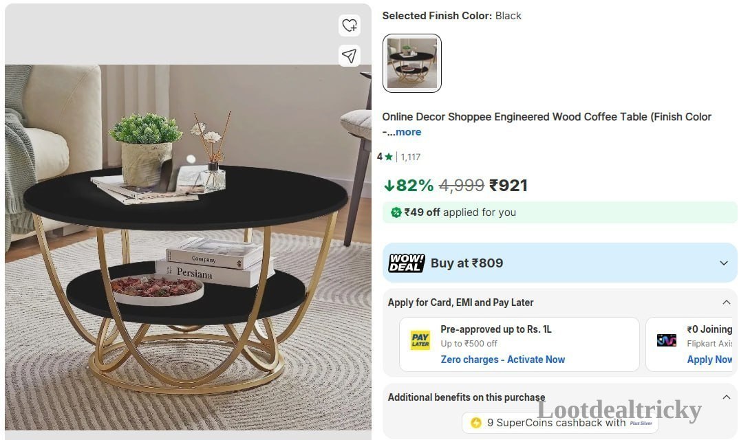 Engineered Wood Coffee | Loot Deal Engineered Wood Coffee | Loot Deal
