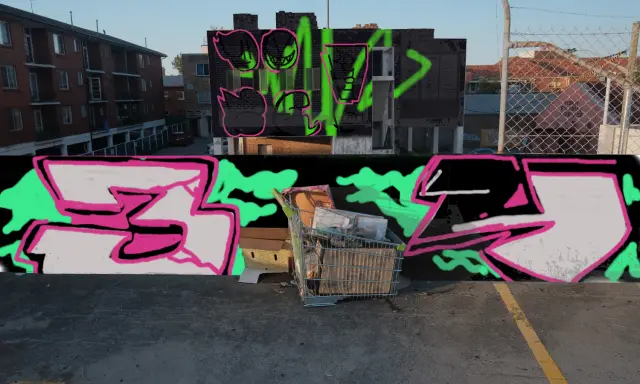Graffiti artwork by Doze34