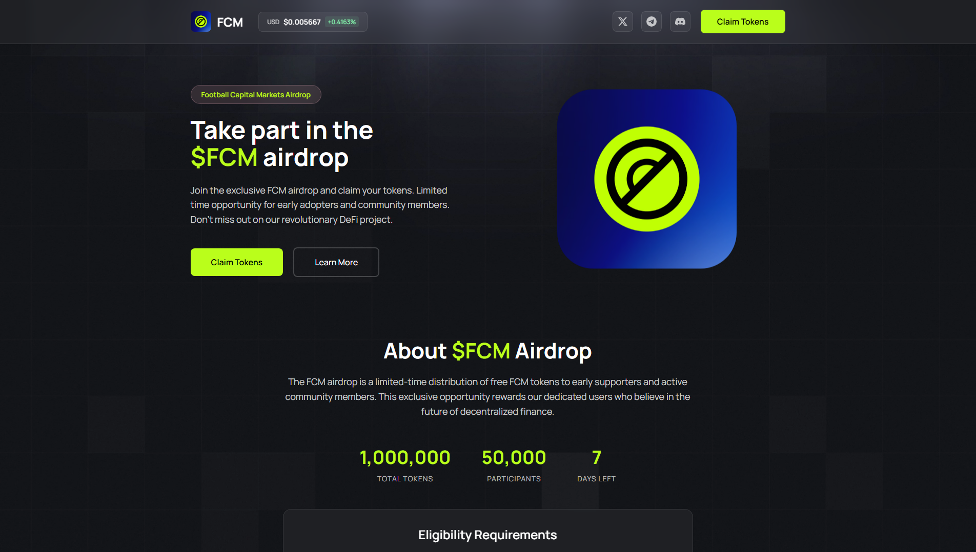 Screenshot of fcm-allocation.fun