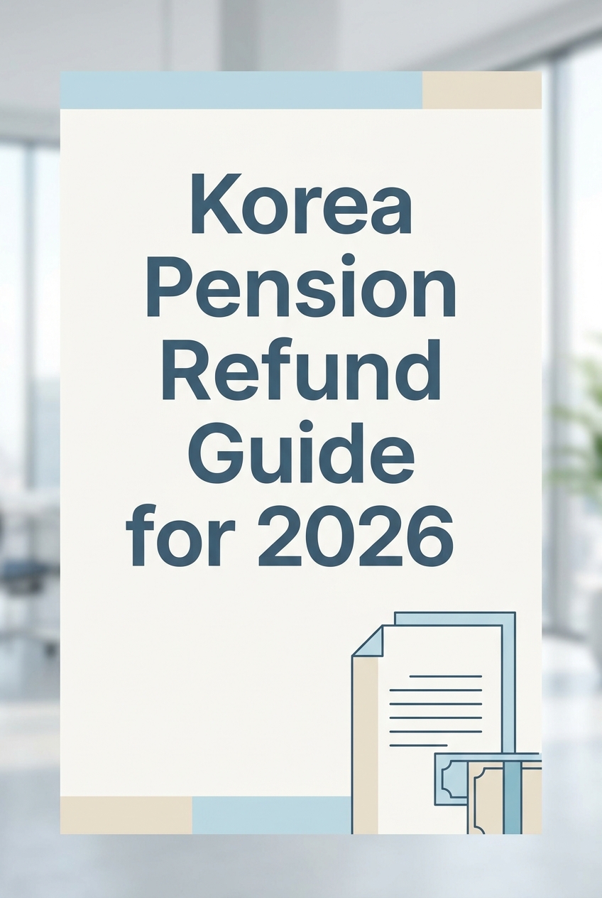 South Korea National Pension Refund Guide for Foreigners Leaving Korea in 2026