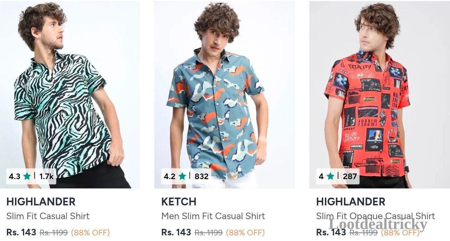 Men S Casual – Just ₹143 | Loot Ka Maal Men S Casual – Just ₹143 | Loot Ka Maal