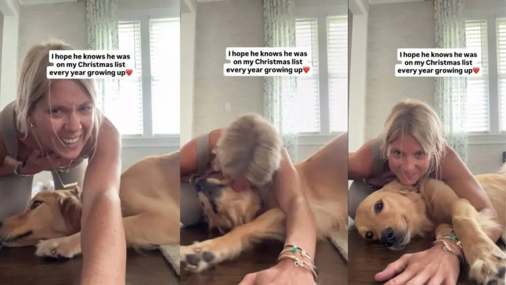 Golden Retriever Fulfills Owner’s Lifelong Dream