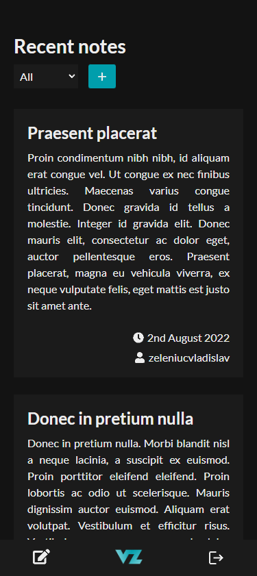 Mobile view