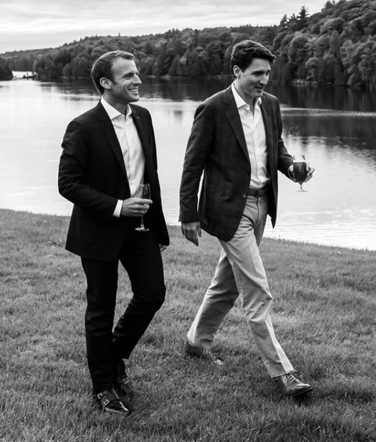 Macron-and-Trudeau