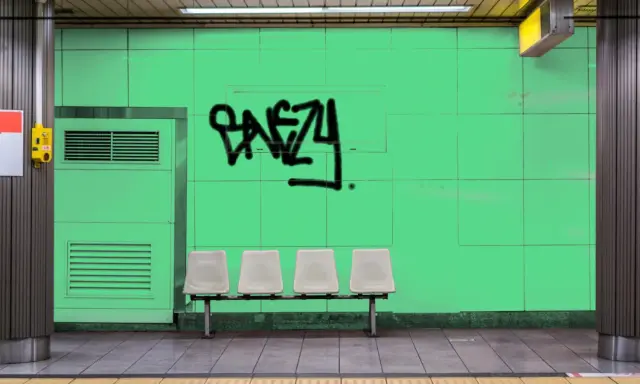 Graffiti artwork by snezy