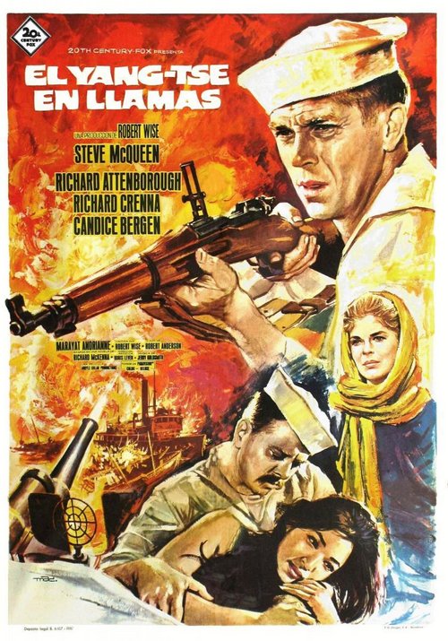 Ziarnka piasku / The Sand Pebbles (1966) PL.1080p.BRRip.H264-wasik / Lektor PL