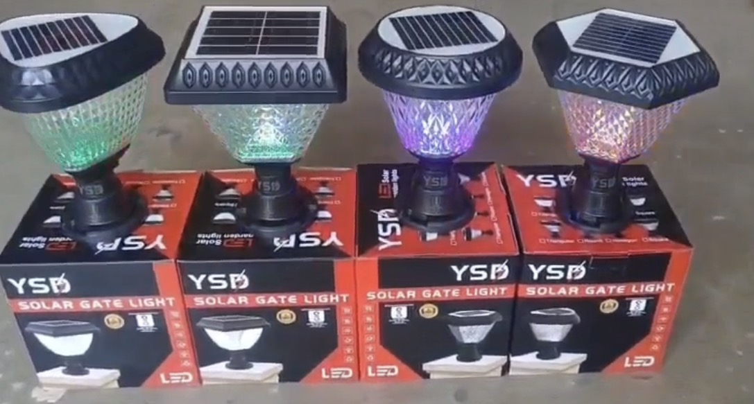 SOLAR GATE LIGHT — Ohrim wholesale price 450