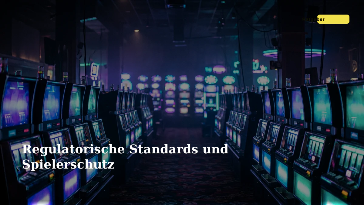 Regulatorische Standards und Spielerschutz