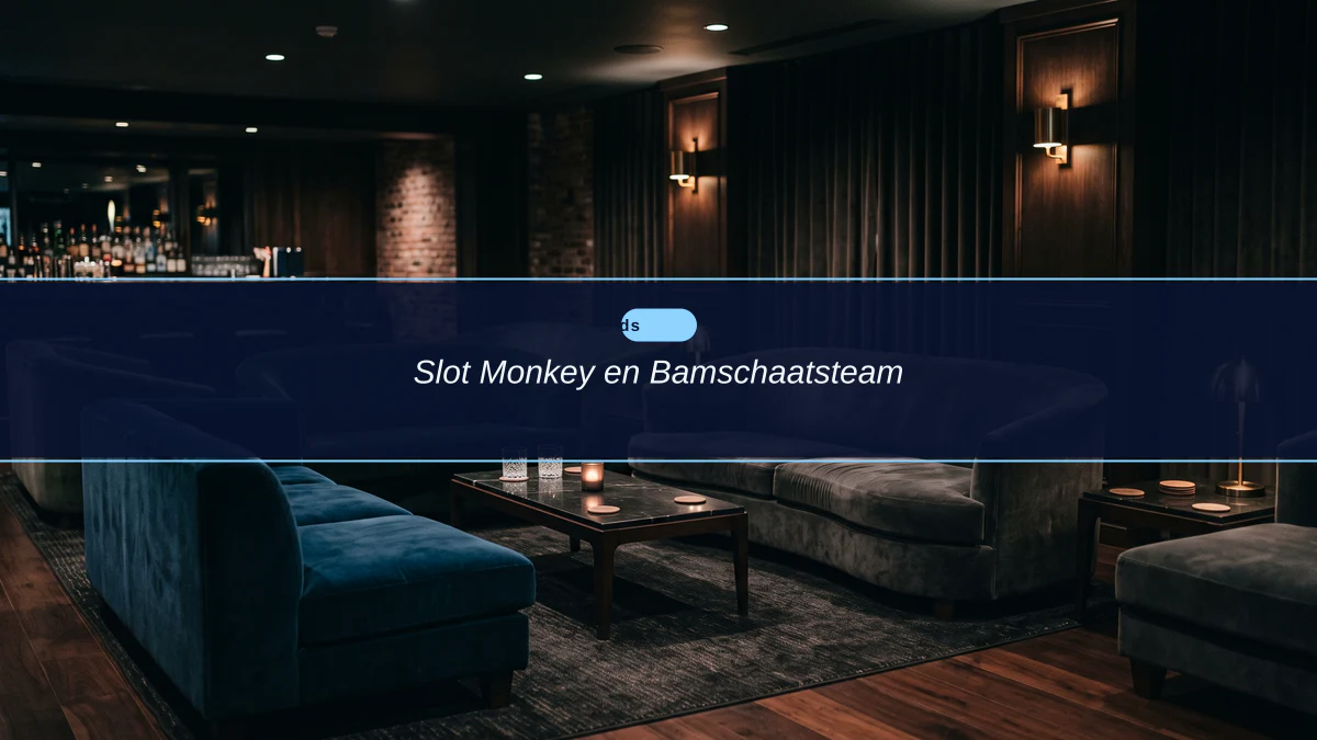 Slot Monkey en Bamschaatsteam